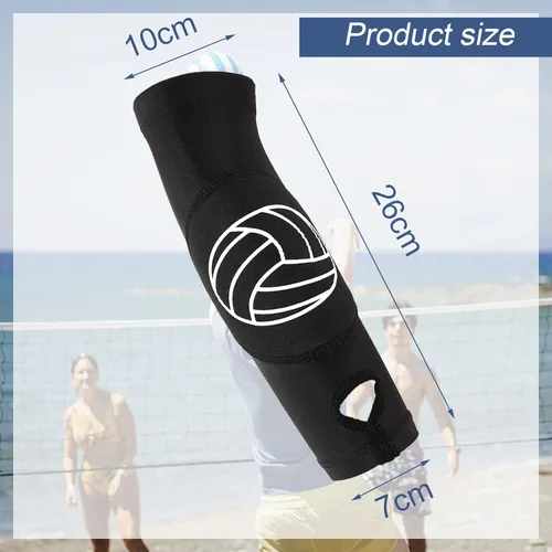 Miniatura 2 de Yxmeiguo Mangas de brazo de voleibol para pasar el antebrazo con almohadillas de protección, regalos de equipo de voleibol para jóvenes