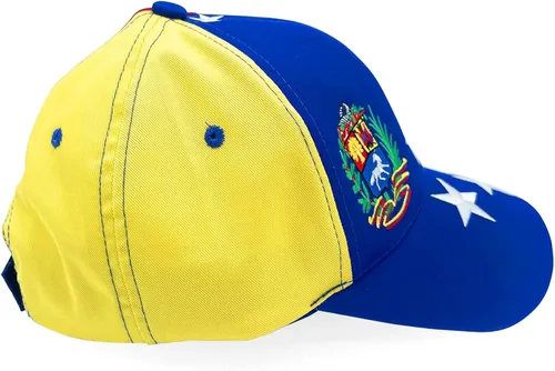 Miniatura 3 de Zelvox - Gorra de béisbol clásica venezolana unisex ajustable con pico sándwich Gorras de Venezuela 7 38