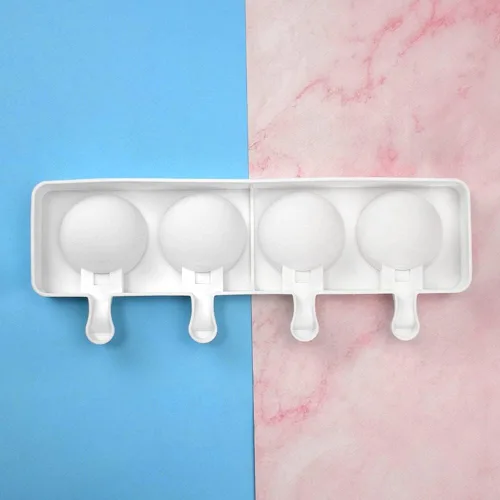 Miniatura 7 de Molde de silicona para paletas de helado, molde de silicona suave y liso para bricolaje, hecho en casa, helado, caramelo, pastel, molde Tipo 19