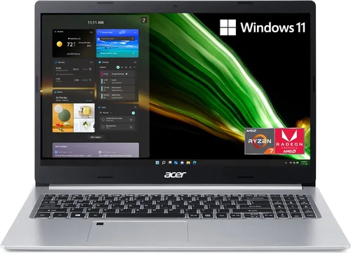 Miniatura 14 de acer Aspire 3 A315-24PT-R8CY - Laptop delgada, pantalla táctil IPS Full HD de 15.6 pulgadas, procesador AMD Ryzen 5 7520U de cuatro núcleos