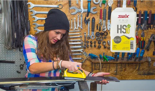 Miniatura 6 de Swix HS10-6 - Cera de alta velocidad - Amarillo HS10 - 32+ grados Fahrenheit - Barra de 2.16 oz - Libre de flúor - Esquí o Snowboard - Aprobado por