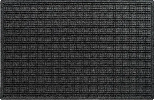 WaterHog - Tapete con respaldo de goma para interiores y exteriores, protección antideslizante para uso en puerta principal, vestíbulo, porche,