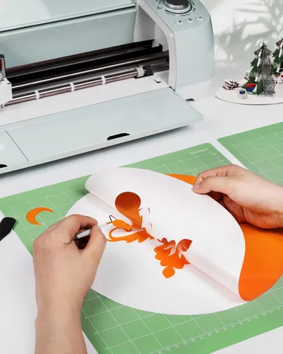 Miniatura 6 de Gwybkq Paquete de 12 alfombrillas de corte de 12 x 12 pulgadas para Cricut Maker 4/Maker 3/Maker/Explore 3/Air 2/Air/One, alfombrilla de corte