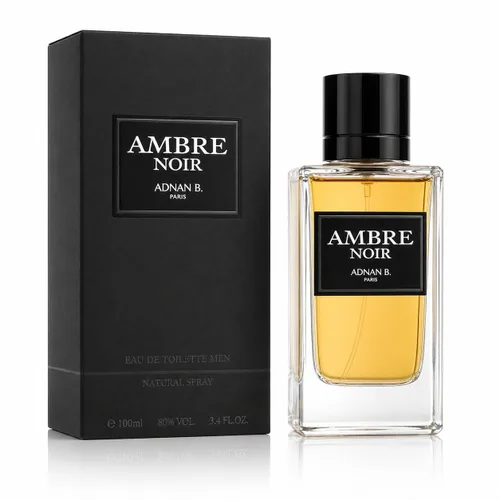 Ambre Noir de Adnan B. para hombre 3.4 oz Eau de Toilette Spray