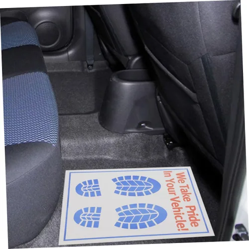 Miniatura 7 de Alfombrillas de piso para automóviles, 80 hojas de papel, fundas desechables antideslizantes de ajuste universal