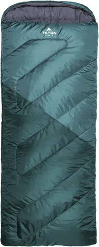 Miniatura 19 de Bolsas de dormir TETON Celsius Regular, 25F, 20F, 0F grados, bolsa para todo clima para adultos y niños, camping fácil y cálido, bolsa de viaje
