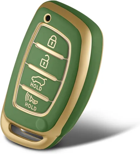 Miniatura 16 de Estuche para Llave Inteligente de TPU Funda Protectora Compatible con Azera Elantra GT EQUUS Genesis Coupe Santa FE Sonata Tucson Veloster KIA