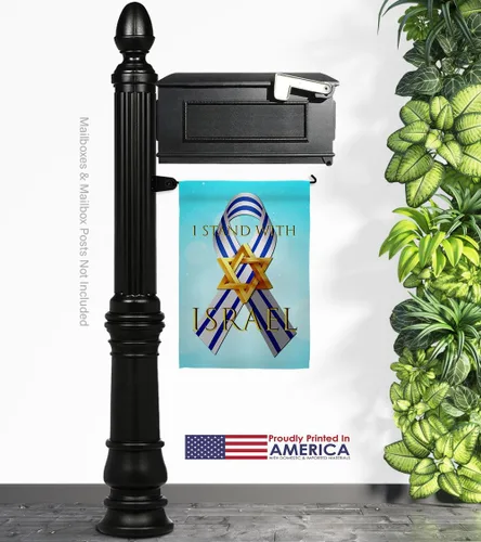 Miniatura 12 de Stand with Israel Flag Home Banner para colgar en la pared de la habitación, patio, porche, puerta, bandera de jardín, tapiz al aire libre, cartel