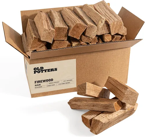 Miniatura 7 de Old Potters Leña Seca al Horno - Cerezo, 1100 Pulgadas Cúbicas, 16-18 Troncos ~ Troncos de 8" x 2.5". Solo Stove y Madera para Cocinar