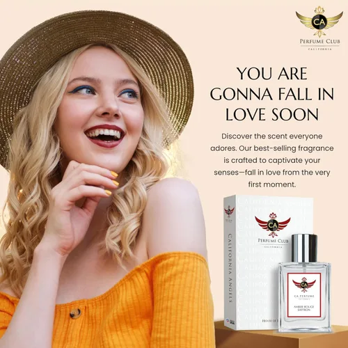 Miniatura 8 de CA Perfume Impression of Happy Heart - Perfumes de larga duración con fragancia floral de Chypre para mujer, Eau De Parfum de 1.7 fl oz, 1.7 fl oz