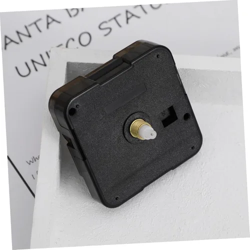 Miniatura 6 de Mecanismo de movimiento de reloj de cuarzo, mecanismo de reloj de pared, funciona con pilas, piezas de reparación de bricolaje, color negro, 5.5 x