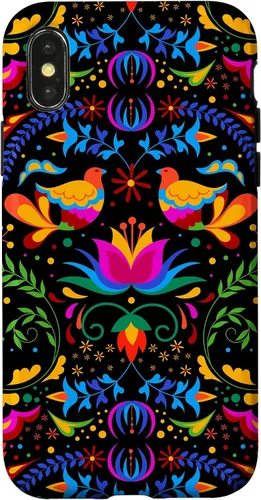 Miniatura 5 de Funda para iPhone 17 de Mexican Heritage Otomi Pride Love Peace Doves