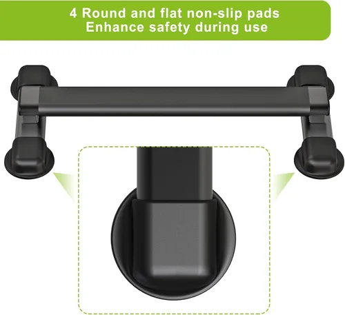 Miniatura 5 de Kipika Versatile Calf Raise Bar - Heavy Duty Steel Standing Calf Raise Machine for Home Gym, Anti-Slip Design - Perfect for Calf Raises, Squats