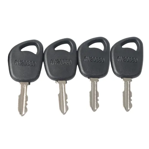 4 llaves de encendido GY20680 AM123426 AM131946 AM135356 M153650 para John Deere 100 D100 E100 G100 L100 LA100 LT SST X300 X500 X7000 Serie