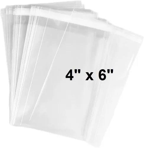 Miniatura 5 de 888 Display USA® - 100 bolsas ultra transparentes de 1.7 Mil para golosinas, panadería, vela, jabón, galletas con sello adhesivo