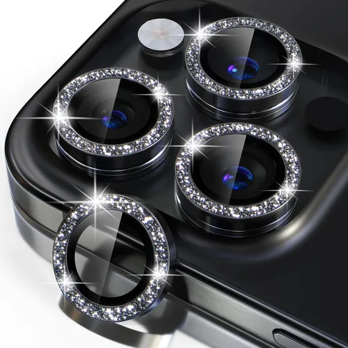 Miniatura 16 de Misea Compatible con iPhone 17 Pro/iPhone 17 Pro Max Protector de Lente de Cámara Brillante, Vidrio Templado 9H Cubierta de Cámara Protector