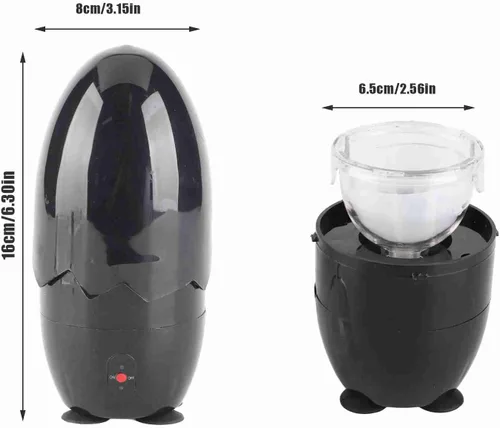 Miniatura 6 de Molinillo eléctrico de huevos, portátil, mezclador de huevos, yema blanca, mezclador de huevos, agitador de huevos eléctrico, accesorios de cocina
