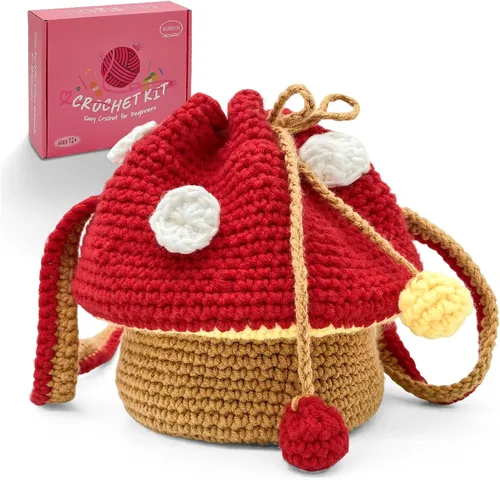 Miniatura 10 de SGIBYN Kit de Ganchillo para Principiantes con Tutoriales en Video Paso a Paso, Kit de Amigurumi de Pollos de Ganchillo de Inicio para Adolescentes