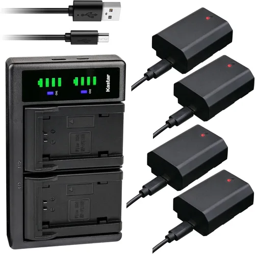 Miniatura 7 de Kastar Cargador de batería USB LTD2 compatible con Sony Alpha 9R α9R, Alpha A 9R, Alpha A9S α9S, Alpha A9 II A9II α9 II α9II, Alpha A7 III α7III