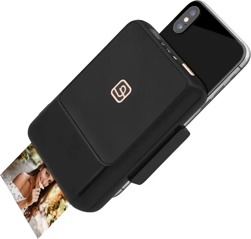 Lifeprint Impresora instantánea 2x3 para iPhone. ¡Convierte tu iPhone en una cámara de impresión instantánea para fotos y videos! - Negro