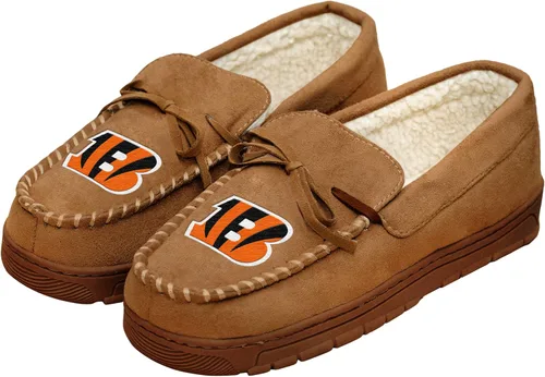 Miniatura 51 de FOCO Mens NFL Team Logo Moccasin Slippers Beige