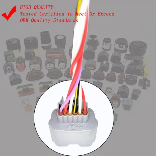 Miniatura 7 de Sensor de flujo de aire masivo Conector Conector de Coleta Arnés 22680-1MG0A AFH60M-39 Reemplazo para Nissan Infinity