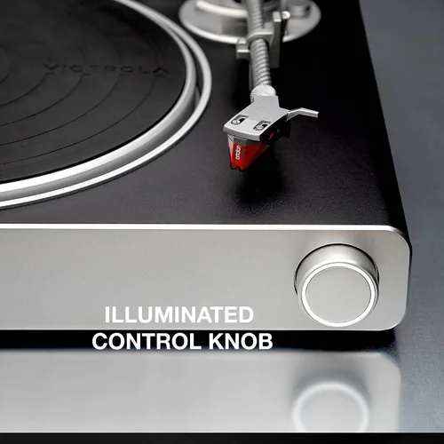 Miniatura 9 de Victrola Stream Carbon - Tocadiscos de 2 velocidades con transmisión Wi-Fi con Bluetooth, funciona con Sonos, transmisión Wi-Fi UPnP, relé listo