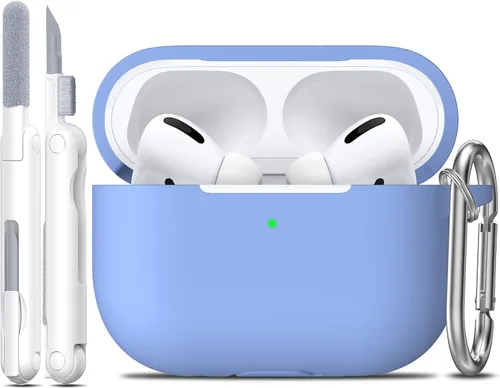 Miniatura 54 de Funda para AirPods con llavero, protección completa, de silicona, accesorios para AirPods, funda para hombres, mujeres y adolescentes, con estuche