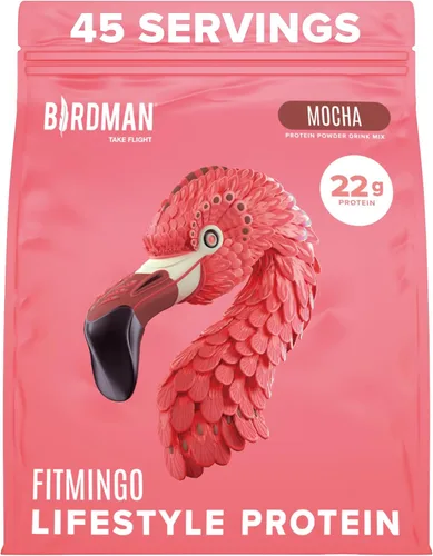 BIRDMAN Fitmingo Proteína vegana en polvo con inositol, potenciadores de colágeno, ácido hialurónico y vitaminas | Bajo en carbohidratos, sin