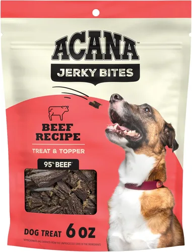 Miniatura 8 de ACANA Chewy Strips Golosinas para Perros de Ingredientes Limitados Receta de Salmón con Soporte para Piel, Pelaje y Digestivo Bolsa de 4oz