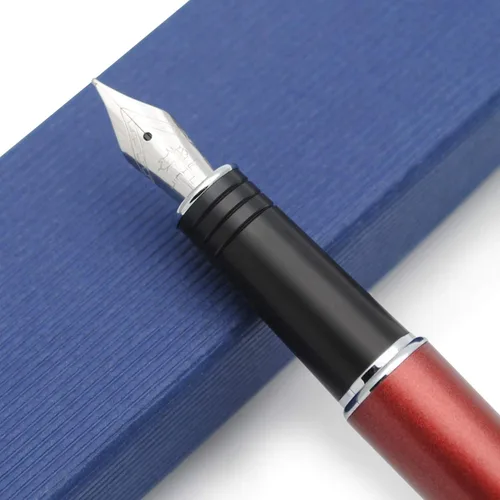 Miniatura 4 de JINHAO 997 - Pluma estilográfica de lujo (punta fina, color rojo)