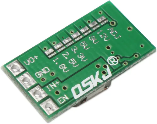 Miniatura 5 de DROK Regulador de 5 V, 5 unids Mini Reductor de Voltaje DC 4.5-24V 12V 24V Paso abajo a 5V Buck Convertidor Junta 3A Voltios Transformador Reductor