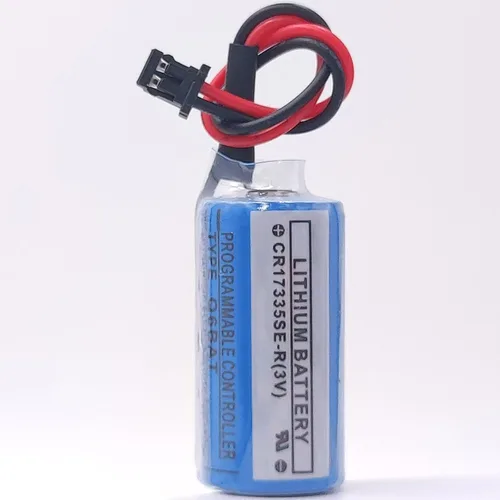 Miniatura 3 de 20PCS Q6BAT CR17335SE-R 3V 1800mAh Lithium Battery Replacement Battery for Q25PRHCPU Q170HBATC QNS FANUC System