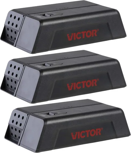 Miniatura 11 de Victor M250S Trampa electrónica humana para ratones para interiores, Trampa eléctrica sin tocar, sin ver, muerte instantánea, 4 trampas
