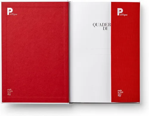 Miniatura 4 de PdiPigna - Cuaderno a rayas A5 tapa dura ENZO MARI DANESE One, La Manzana