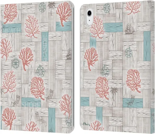 Miniatura 13 de Head Case Designs Funda de piel con licencia oficial de Paul Brent Agate Mermaid Coastal Book Wallet compatible con Apple iPad 10.2 2019/2020/2021