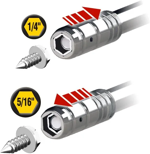 Miniatura 6 de Destornillador y conductor de tuerca 8 en 1 Klein Tools 32596 HVAC.