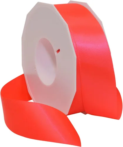 Miniatura 7 de Morex Ribbon Neon Brights Satinado, 5/8 pulgadas por 50 yardas, azul rey