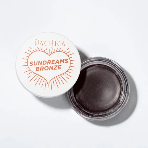 Miniatura 8 de Pacifica Bronzer - Sun Dreams - Resaltador en crema bronceadora mate, contorno hidratante y edificable con extractos florales, sin talco, vegano