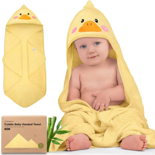 Miniatura 40 de KeaBabies Toalla de bebé con capucha para recién nacido, viscosa derivada de bambú, toallas de baño grandes con capucha para niños, niñas, niños