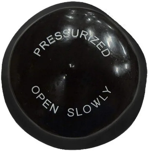 Miniatura 3 de Stevens Lake Parts Tapa de radiador para tractores John Deere 2010-8630, acero inoxidable moderno, giratorio, negro