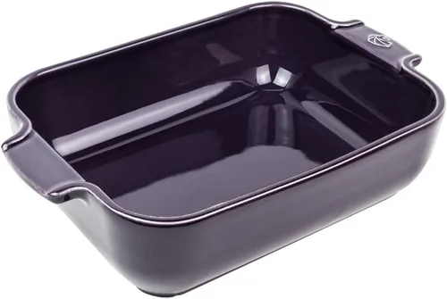 Miniatura 14 de Peugeot - Appolia Plato rectangular para horno - Panadero de cerámica con asas - Azul, 8 x 6 x 2 pulgadas