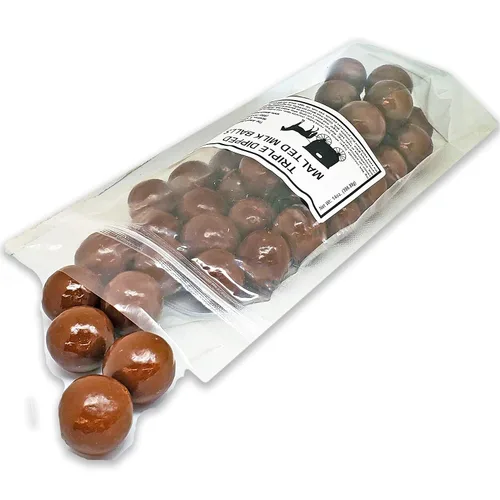 Miniatura 2 de Arndts Fudgery - Caramelos cubiertos de chocolate prémium (bolas de malta triple de chocolate con leche (2-13 onzas, bolsas))