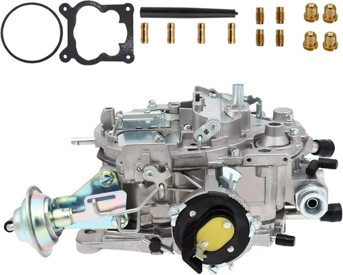 Miniatura 5 de Carburador de 4 barriles para Rochester Quadrajet 1904R 1906R 4MV Carb con estrangulador eléctrico para Chevy 305-350c.i 1980-1989 Motor