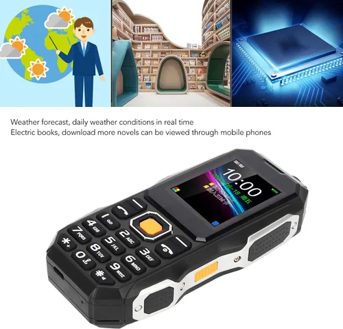 Miniatura 3 de Tangxi Mini teléfono celular resistente para personas mayores, teléfono móvil al aire libre a prueba de caídas de 1.8 pulgadas y a prueba de polvo