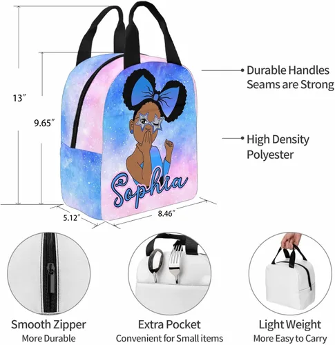 Miniatura 165 de Texto personalizado Elefante desgaste gafas mochila mochila mochila casual Daypack bolsa para mamá niñas, color86-4, Mochilas Daypack