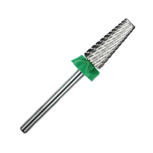 Miniatura 6 de C & I Broca para uñas 5 en 1, Cross & Slim Edition, brocas profesionales para uñas para máquina de taladro eléctrico de manicura (Triple Áspero -3XC)