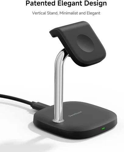 Miniatura 4 de Soporte de carga rápida de 5 W para Apple Watch, cargador SwanScout para Apple Watch 11/10/9/8/7/6/5/4/3, Ultra 3/Ultra 2/Ultra, para iWatch SE 3/SE