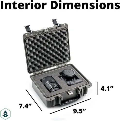 Miniatura 9 de Evergreen 300 - Cámara individual Mil Spec fabricada en Estados Unidos con almacenamiento de lente o pistola individual con estuche de capacidad