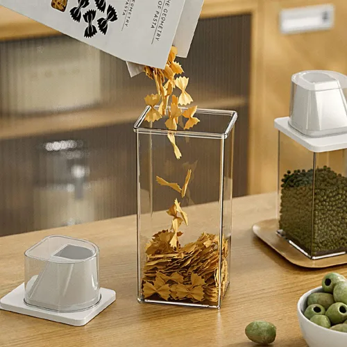 Miniatura 5 de VALINK Contenedores herméticos para almacenamiento de alimentos, dispensador de contenedores de cereales de almacenamiento 2022, dispensador